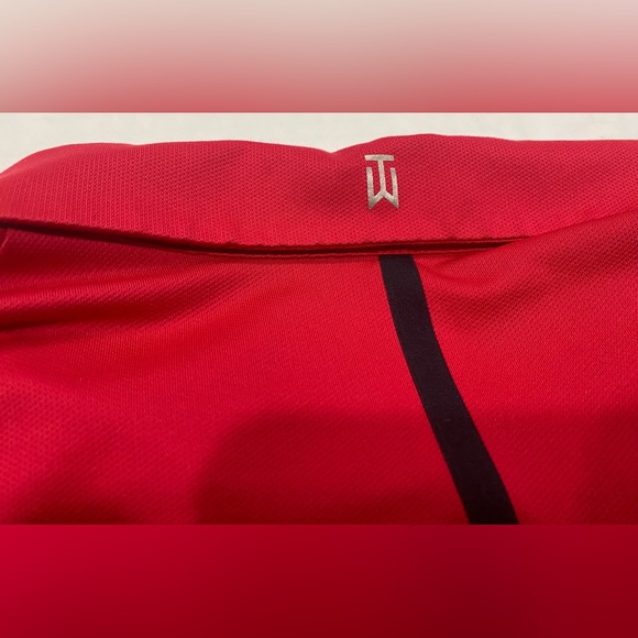 Tiger Woods Collection TW Nike 2014 Sunday Red Performance XL Polo W/Mystic Rock - Picture 4 of 8